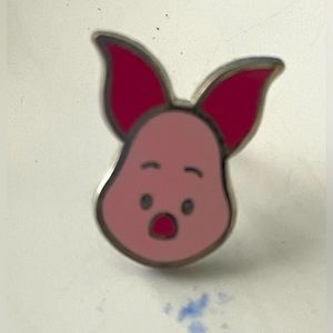Disney 2006 Vintage Piglet Head Pin - From Winnie The Pooh